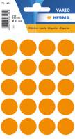 Herma etiket manuel &oslash;19 neon orange (100)