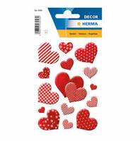 Herma stickers Decor m&oslash;nstret  hjerter (3)
