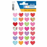 Herma stickers Decor spraglede hjerter (3)