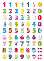 Herma stickers Magic farvede tal (1)