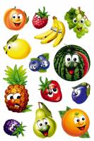 Herma stickers Magic frugter m/&oslash;jne (1)