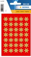 Herma stickers Decor julestjerner &oslash;16 guld (3)