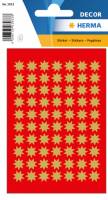 Herma stickers Decor julestjerne &oslash;10 guld (3)