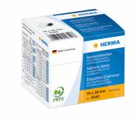 Herma etiket p&aring; rulle adresse 70x38 (250)