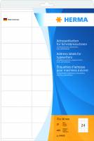 Herma adresse etiket t/skrivemaskine 70x36 (480)