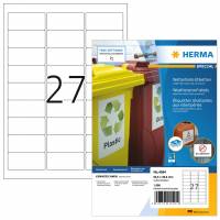 Herma etiket inkjet film ekstra st&aelig;rk 63,5X29,6 mat (1080)