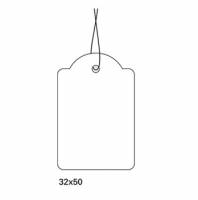 Herma etiket vedh&aelig;ng m/snor 32x50 (1000)