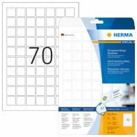 Herma etiket film ekstra st&aelig;rk 24x24 mat (1750)