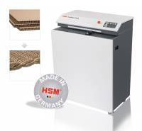 HSM ProfiPack papmakulator P425 gulvmodel m/adapters&aelig;t t/st&oslash;