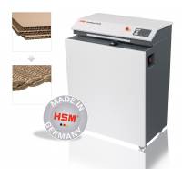 HSM ProfiPack papmakulator P425 gulvmodel 400V m/adapters&aelig;t