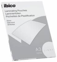 Lamineringslomme Ibico basic light 80my A3 (100)