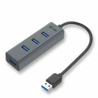 i-Tec USB 3.0 Metal Passive HUB Gr&aring;
