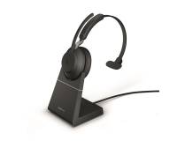 Jabra Evolve2 65 MS Mono Tr&aring;dl&oslash;s H&oslash;retelefoner Sort
