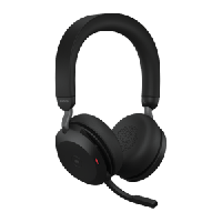 Jabra Evolve2 65 MS Stereo Tr&aring;dl&oslash;s H&oslash;retelefoner Sort