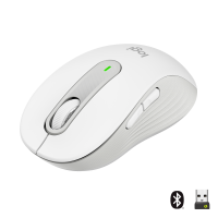 Logitech Signature M650 L Optisk Tr&aring;dl&oslash;s Hvid