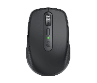 Logitech MX Anywhere 3S - Graphite - Mus - Optisk - 6 knapper - Sort