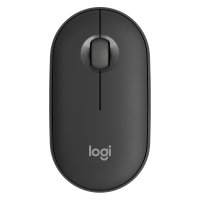 Logitech Pebble Mouse 2 M350s Optisk Tr&aring;dl&oslash;s Sort Gr&aring;