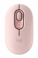Logitech POP med Emoji knap Optisk tr&aring;dl&oslash;s mus Pink