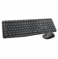 Logitech MK235 S&aelig;t med mus og tastatur Tr&aring;dl&oslash;s Pan Nordic