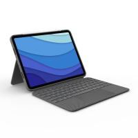 Logitech Combo Touch Tastatur og folio-kasse 16-niveau Kabling Pan Nordic Apple 11-inch iPad Pro (1. generation, 2. generation, 3. generation)
