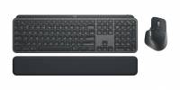 Logitech MX Keys Combo for Business S&aelig;t med mus og tastatur Saks Ja Tr&aring;dl&oslash;s Pan Nordic