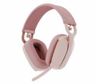 Logitech Zone Vibe 100 Tr&aring;dl&oslash;s H&oslash;retelefoner Pink