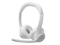 Logitech Zone 300 Tr&aring;dl&oslash;s H&oslash;retelefoner Hvid