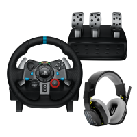 Logitech G29 Driving Force Rat og pedals&aelig;t Sony PlayStation 3/4/5 og Astro A10 headset