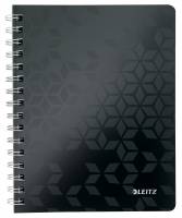 Notesblok WOW PP A5 lin. 80g/80ark sort