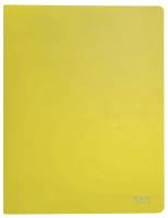Displaybog recycle PP 40 lommer gul