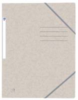 Oxford File+ Samlemappe A4, Beige