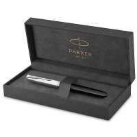 Parker 51 fyldepen i gave&aelig;ske sort/krom