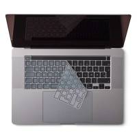 KB Cover MacBook Pro 13-16&rsquo;&rsquo; 2019-2022, TRNSP/Black