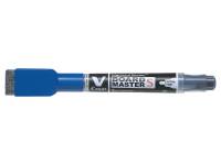 WB Marker V-Board m/magnet&visker S EF rund bl&aring;