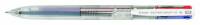 Kuglepen Super Grip G-4 1,0 4 farver transparant