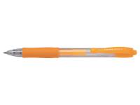 Gelpen G-2 m/klik 0,7 neon abrikos