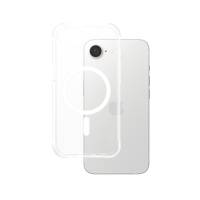 PanzerGlass CARE by Fashionable Case Samba Transparent w. White Qi Compatible iPhone 16e Beskyttelsescover Transparent Apple iPhone 16e