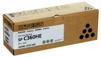 Ricoh SP C360HE Sort Toner 408184