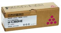 Ricoh SP C360HE Magenta Toner 408186