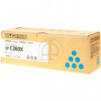 Ricoh SP C360X Cyan 9000 sider Toner 408251