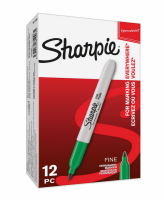Marker Sharpie Fine 1,0mm gr&oslash;n