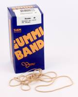 Gummib&aring;nd nr. 38  150x3,0mm (500g)