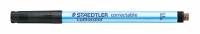 Marker Lumocolor Correctable F non-perm 0,6mm sort