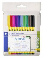 Fineliner Noris skrivepen 0,6mm ass (10)