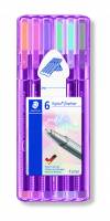 Fineliner Triplus 0,3mm Pastel Line ass (6)