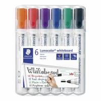 STAEDTLER Lumocolor Mark&oslash;r Sort Bl&aring; Gr&oslash;n Orange Lilla R&oslash;d