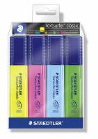STAEDTLER Textsurfer classic Highlighter Bl&aring; Gr&oslash;n Pink Gul