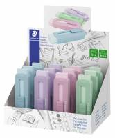 Viskel&aelig;der PVC frit m/skub funktion ass pastel