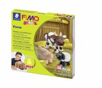 Modeller Fimo Kids Bondeg&aring;rd 4x42g (4)
