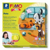 Modeller Fimo Kids K&aelig;ledyr 4x42g (4)
